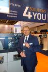 Rainer Krauss, General Sales Manager Ersa GmbH, accepts the Global Technology Award at Productronica

